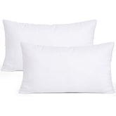 MIULEE Standard Size Set of 2 Throw Pillow Inserts Premium Pillow Stuffer Rectangle Form for Decorative Cushion Bed Couch Sofa 26x26 Inch